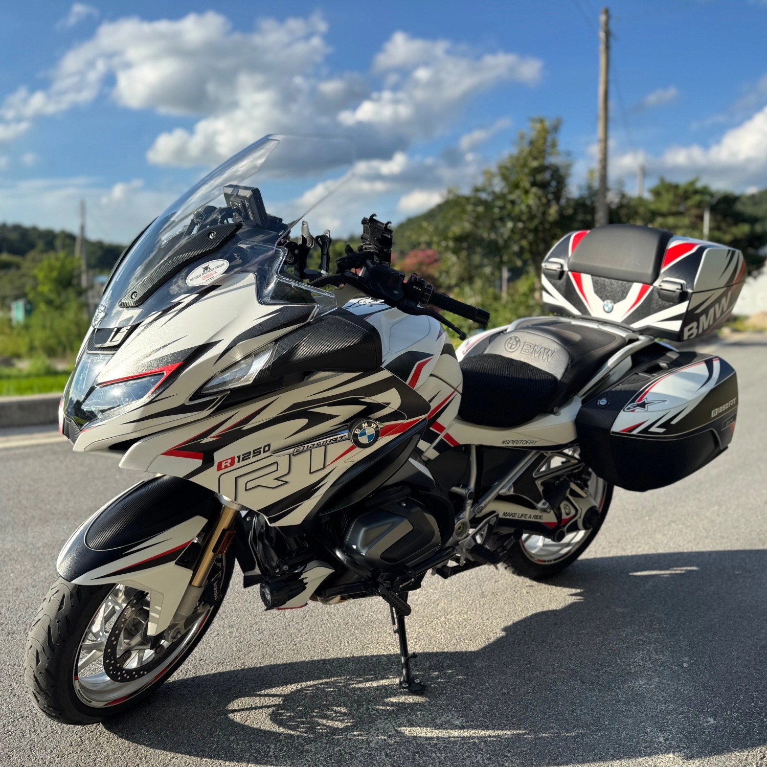 BMW R 1250 RT 2022 화이트 사진 2