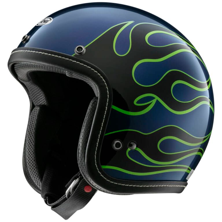 Arai CLASSIC AIR CHOPPER｜安全性にもこだわったファイヤーパターンのオープンフェイス！ アライ「CLASSIC AIR CHOPPER」を4月下旬に発売