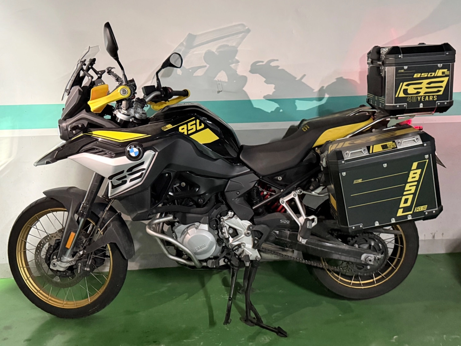 BMW F 850 GS 2021 2021 옐로