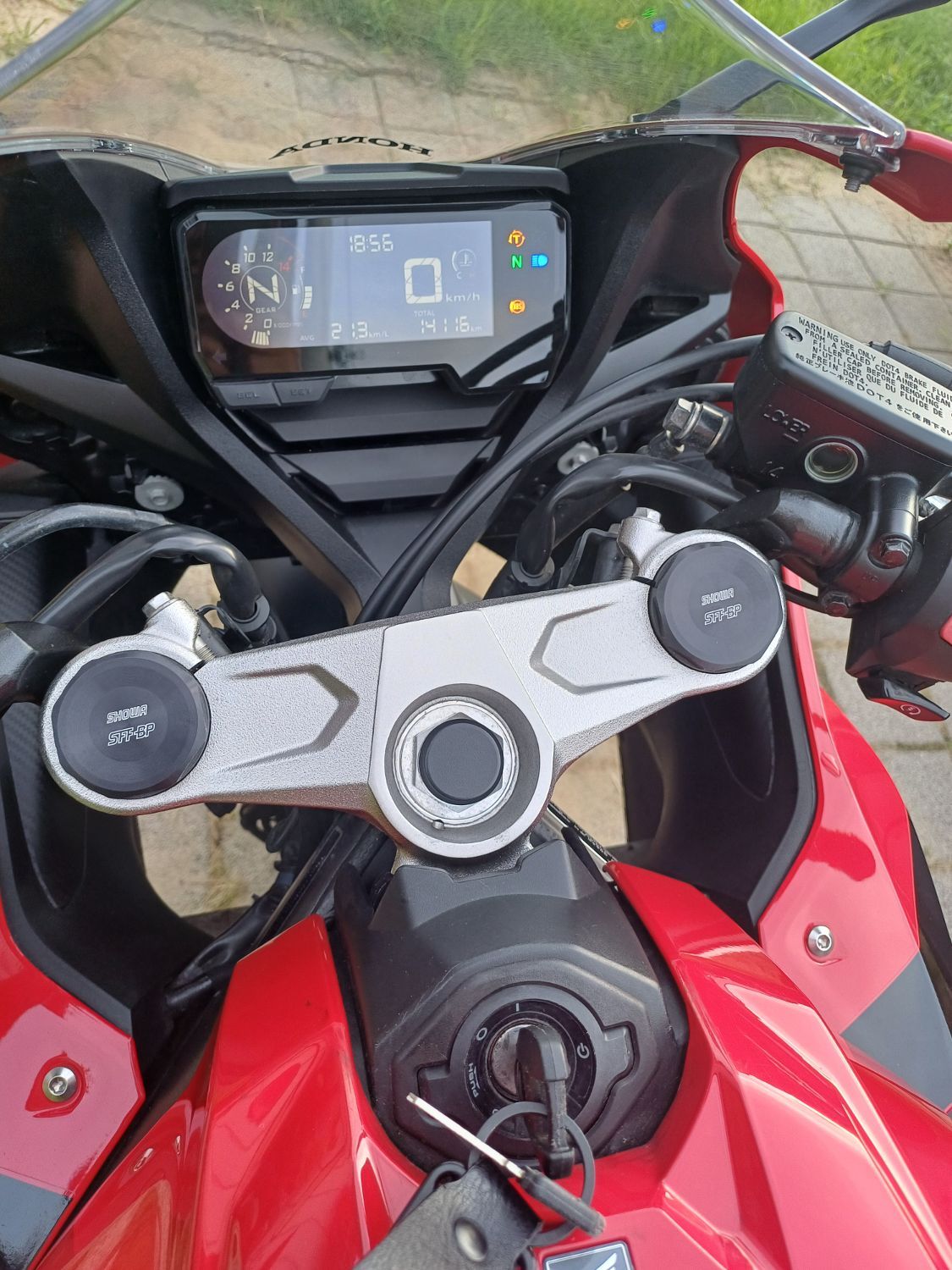 혼다 CBR 650 R 2023 레드 사진 2