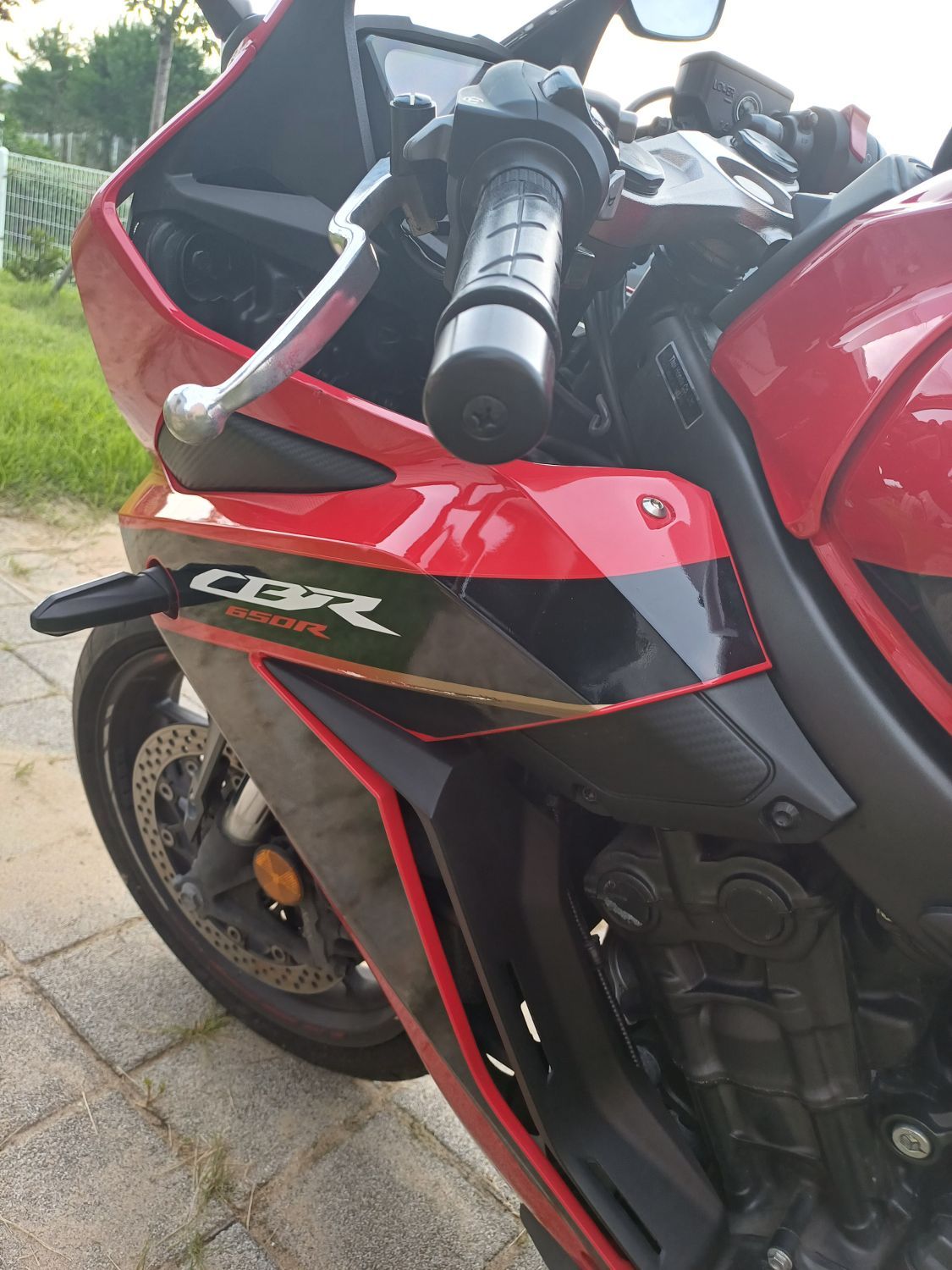 혼다 CBR 650 R 2023 레드 사진 5