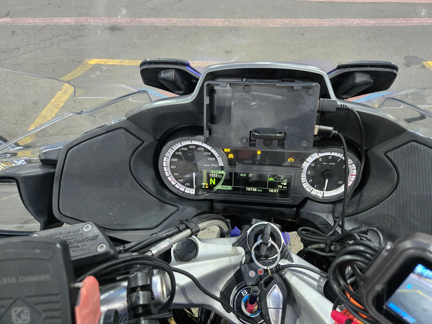 BMW R 1200 RT 2017 블루 사진 4