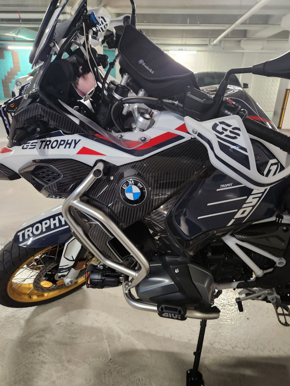 BMW R 1250 GS 어드벤처 2023 화이트 사진 5