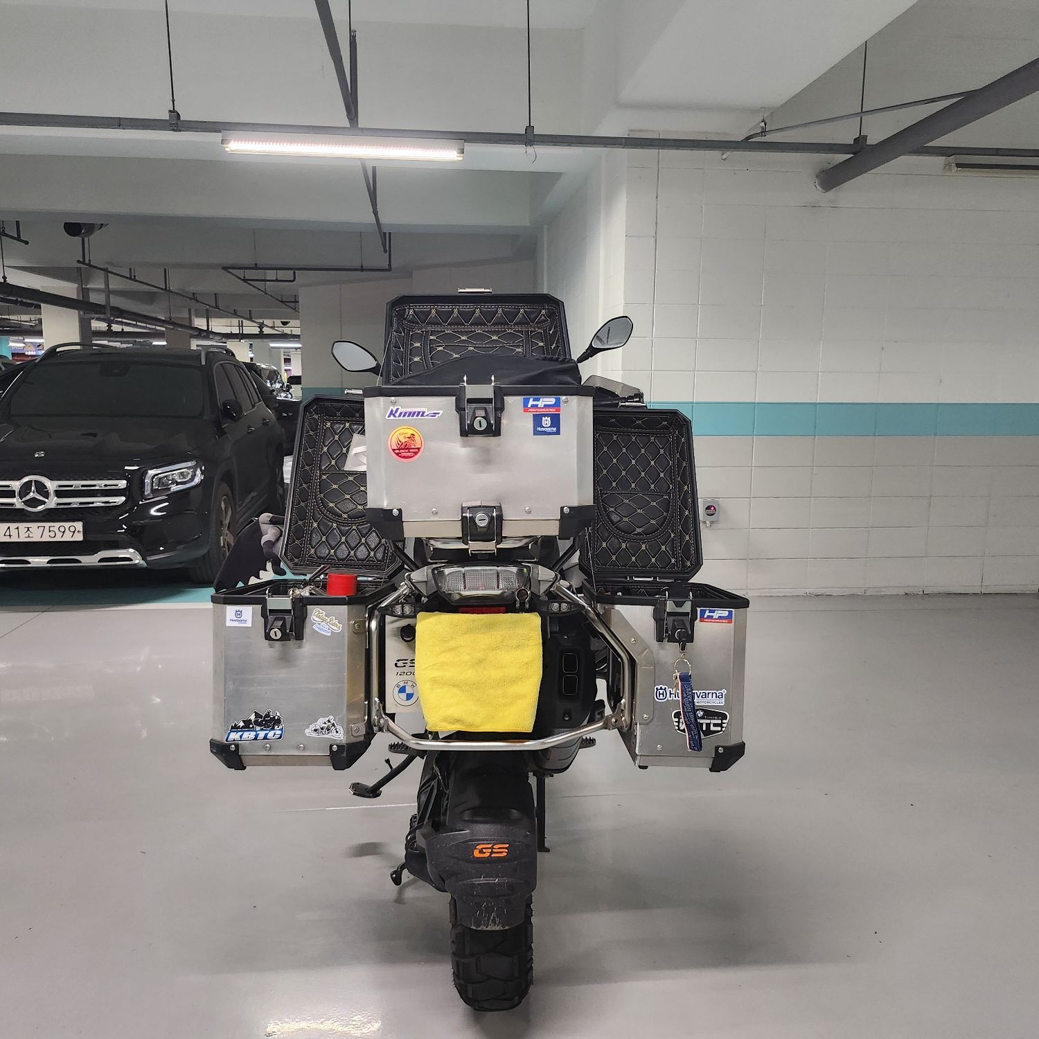 BMW R 1200 GS 어드벤처 2015 블랙 사진 5
