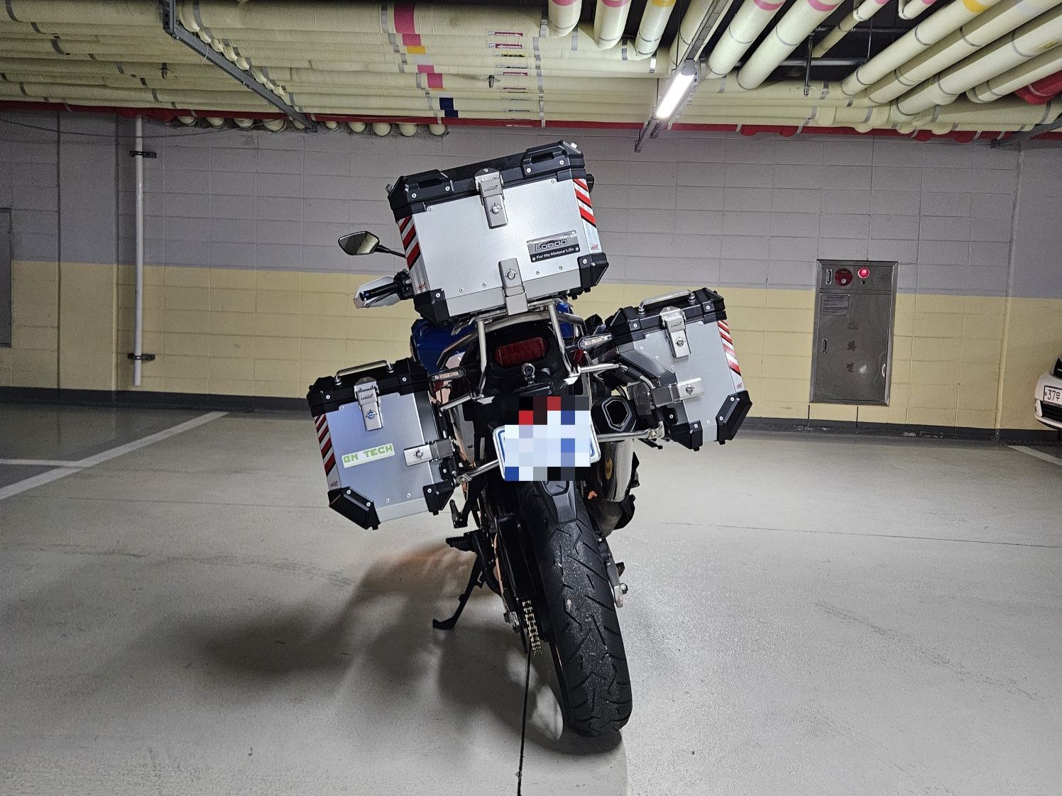 혼다 아프리카 트윈 CRF 1000 L 2019 블루 사진 5