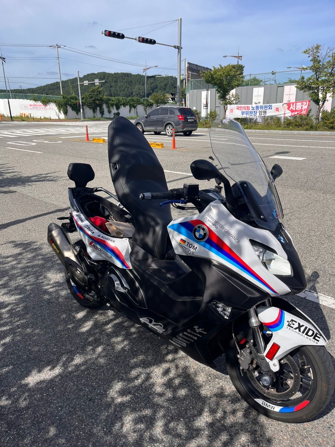 BMW C 650 스포츠 2017 실버 사진 5