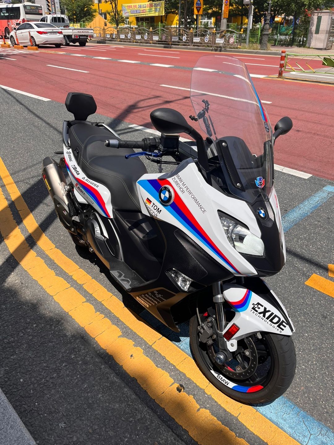 BMW C 650 스포츠 2017 실버 사진 6