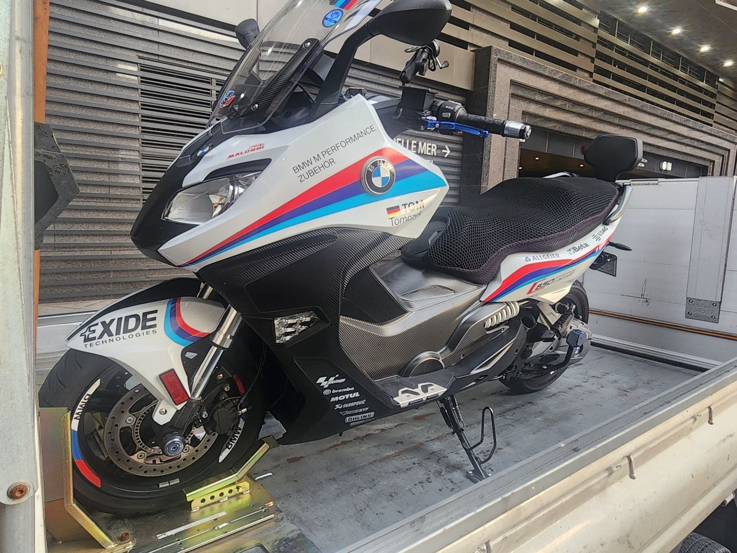BMW C 650 스포츠 2017 실버 사진 2