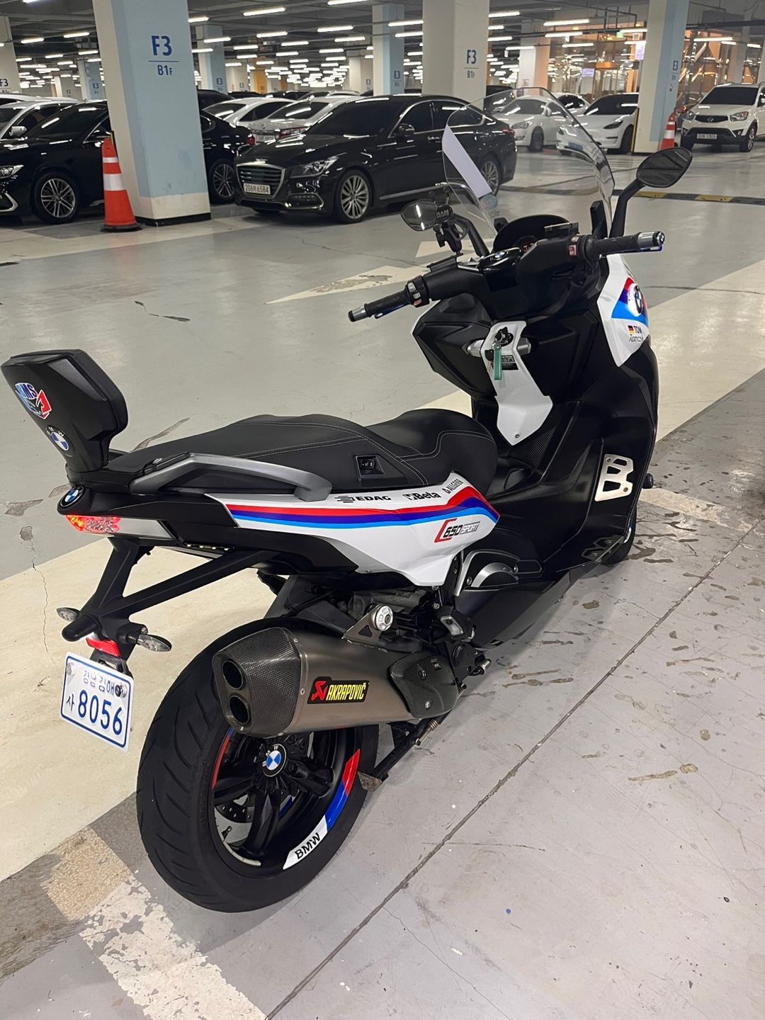 BMW C 650 스포츠 2017 실버 사진 3