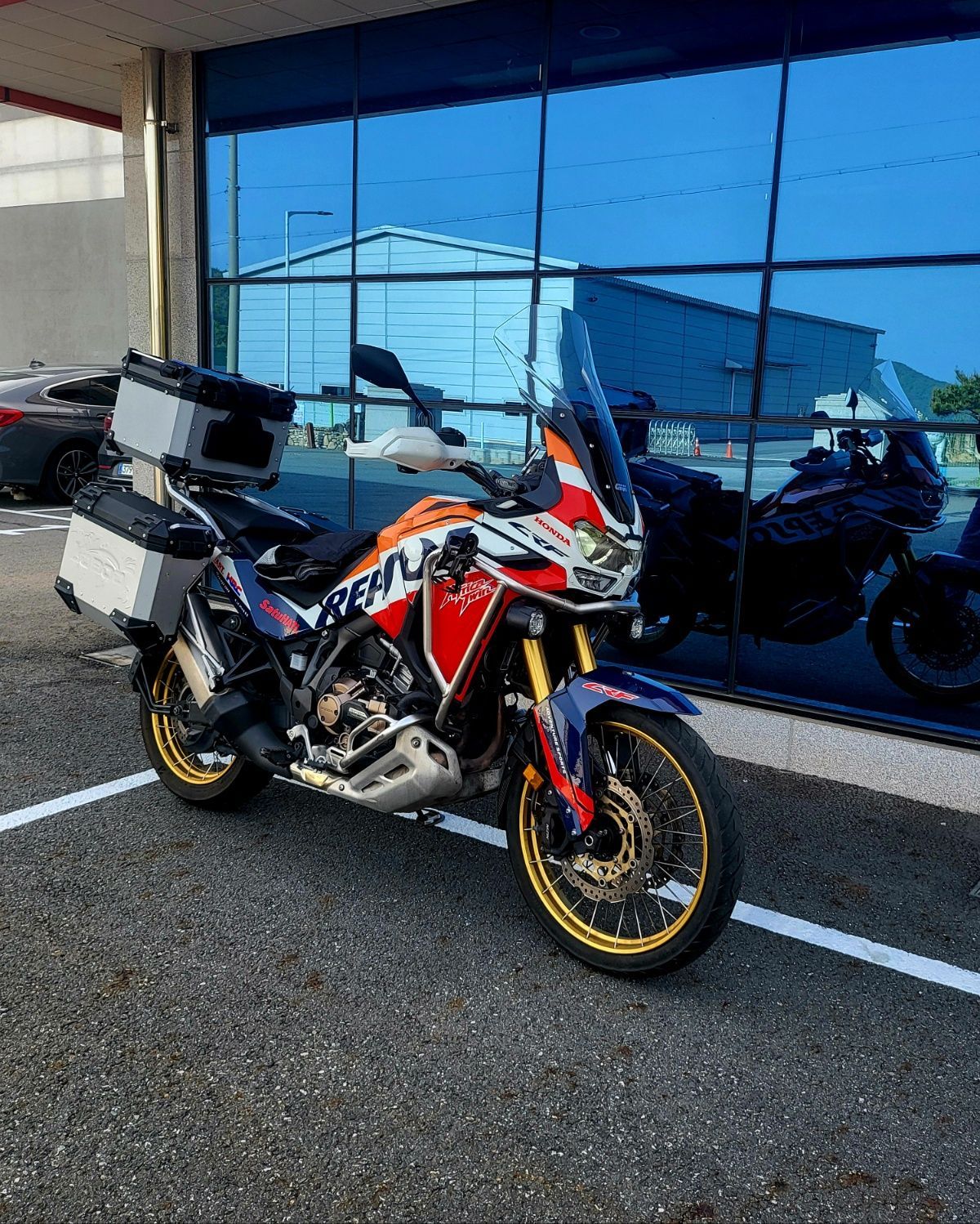 혼다 아프리카 트윈 CRF 1100 L 어드벤처 스포츠 DCT 2020 레드 사진 2