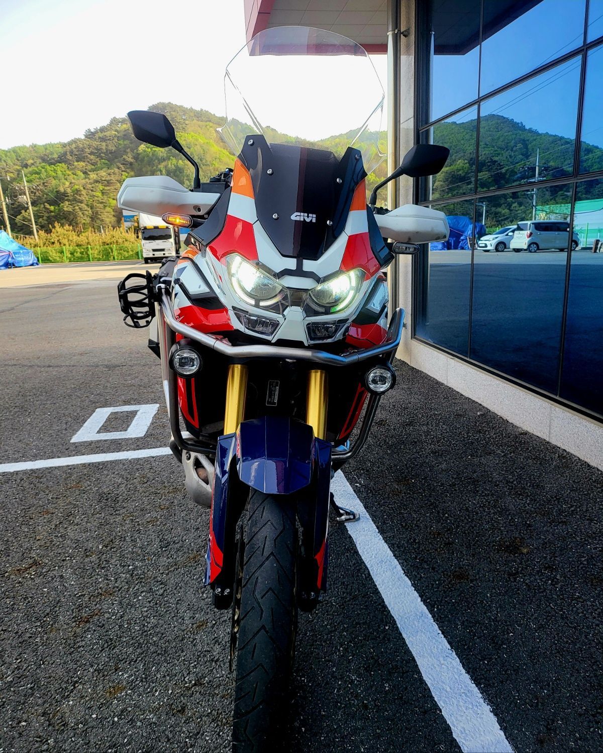 혼다 아프리카 트윈 CRF 1100 L 어드벤처 스포츠 DCT 2020 레드 사진 1