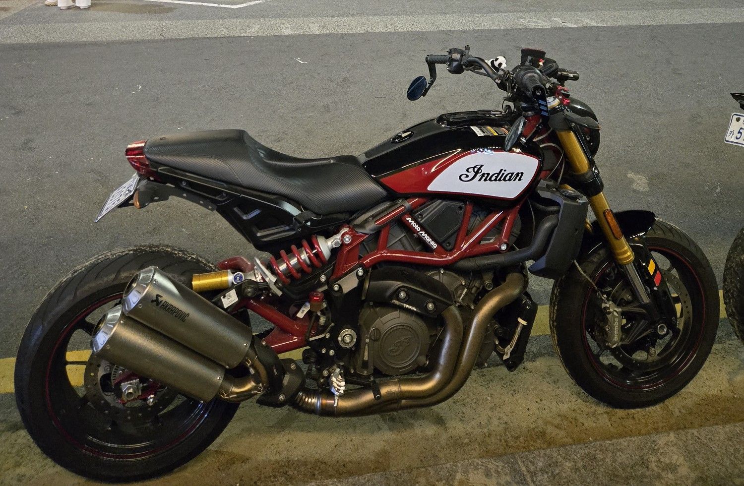 인디언모터사이클 FTR 1200 S 2019 버건디 사진 1