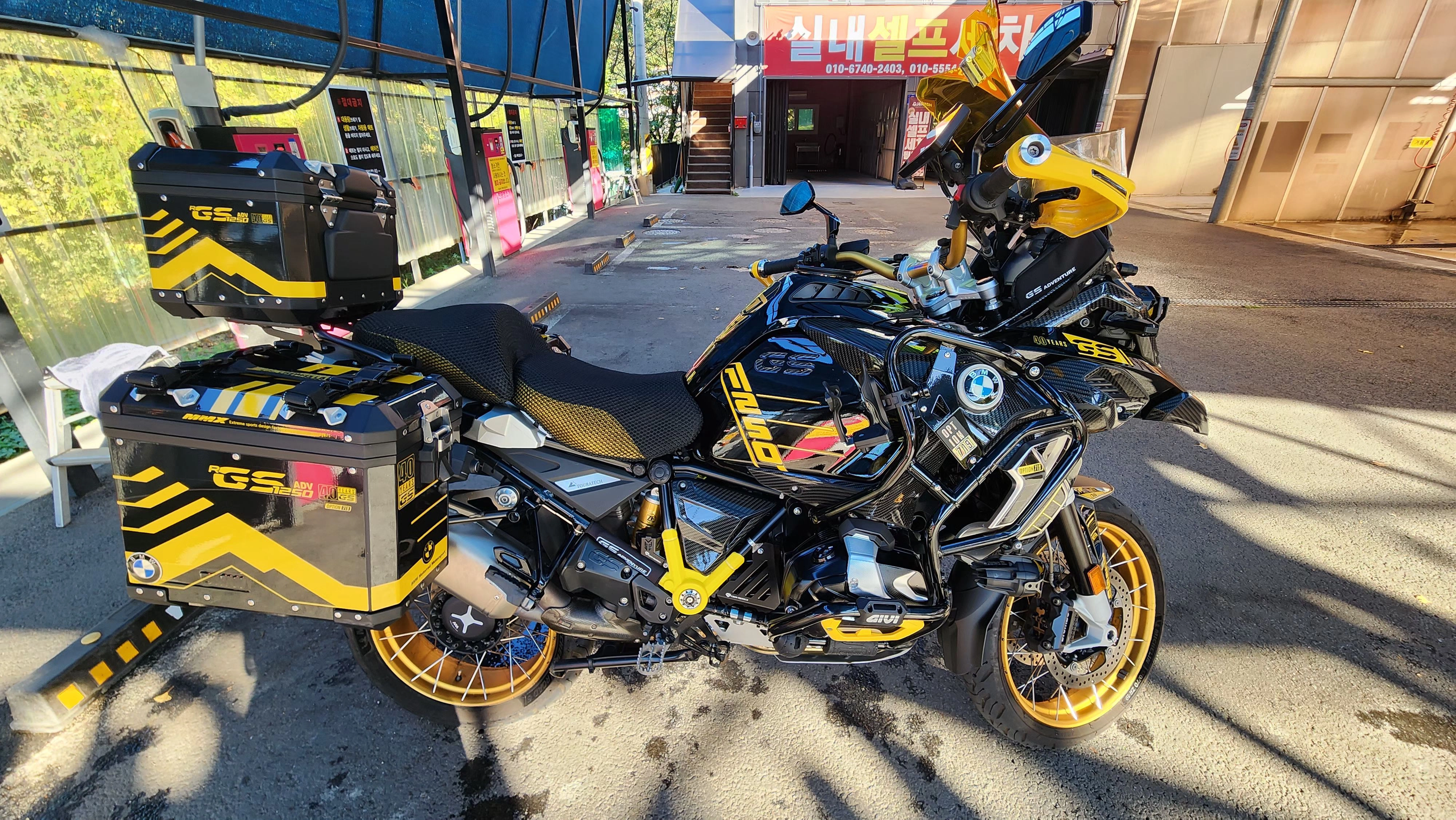 BMW R 1250 GS 어드벤처 2022 블랙 사진 3