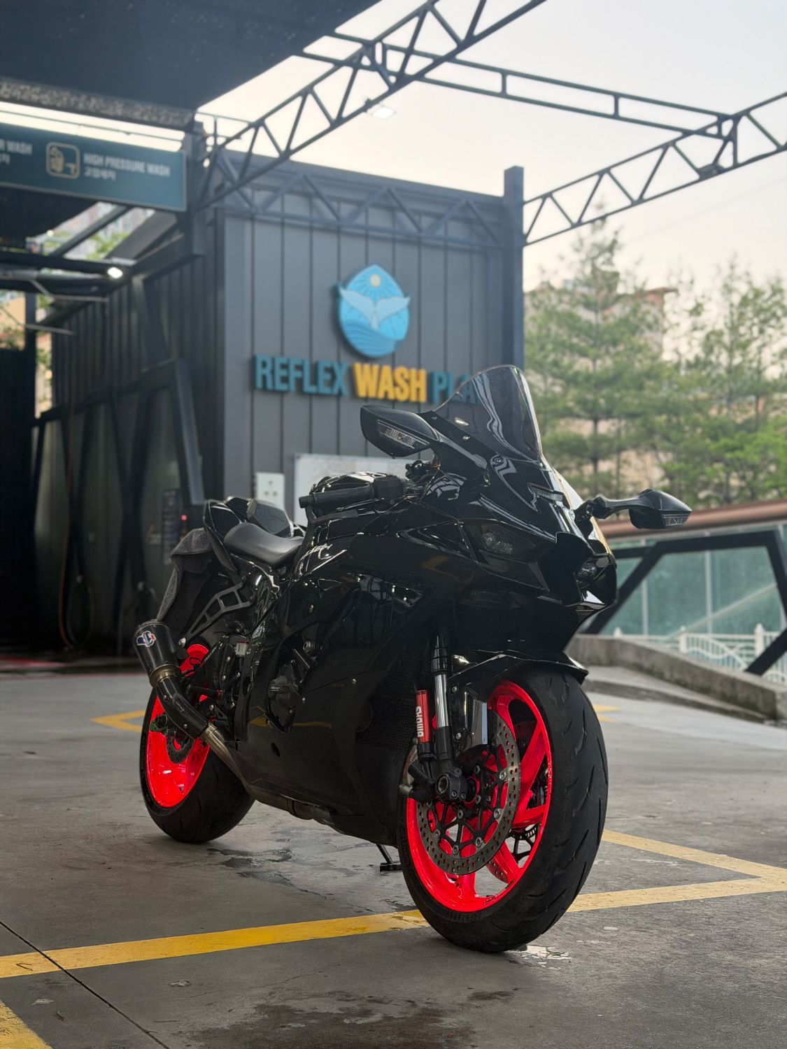가와사키 닌자 ZX 10 R 2021 블랙 사진 1