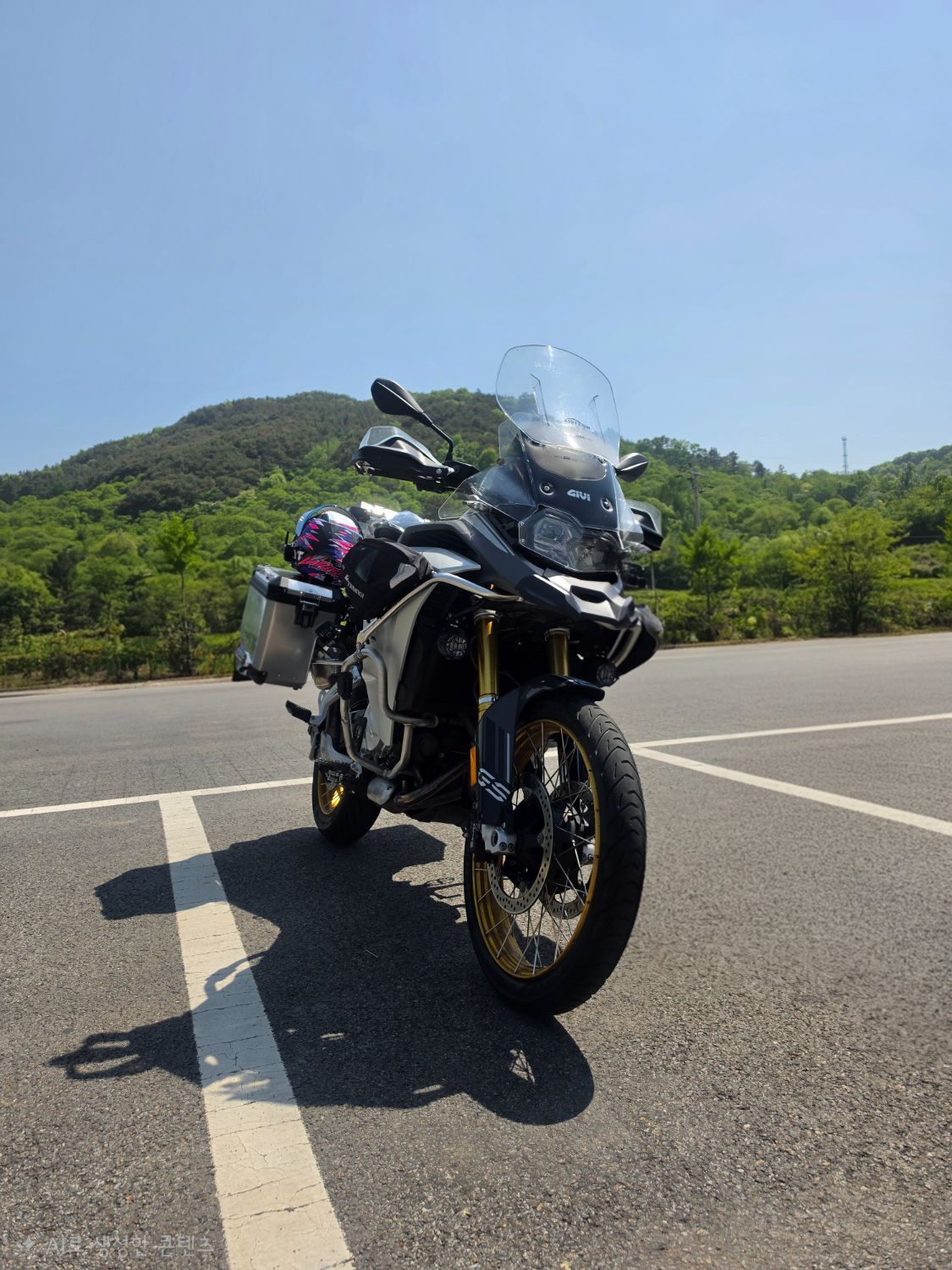BMW F 850 GS 어드벤처 2020 블랙 사진 1