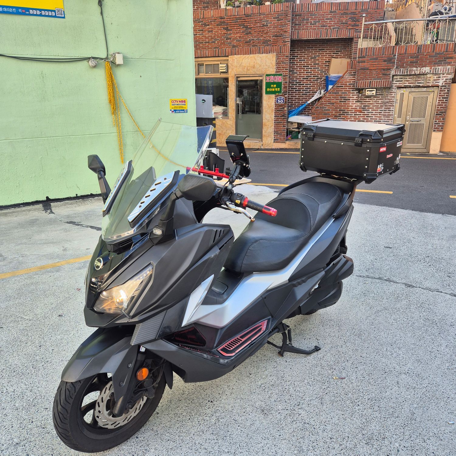 SYM 크루심 125 ABS more