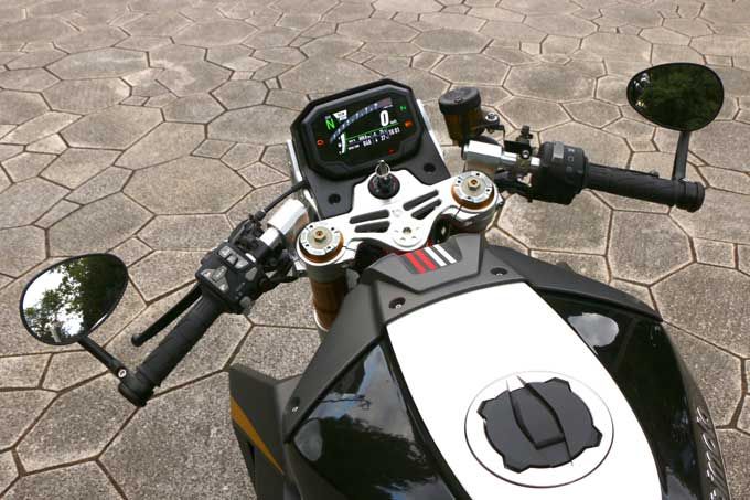 【ビモータ KB4RC 試乗記】カワサキ製4気筒エンジンを搭載したイタリア生まれのモダンカフェレーサー 10画像