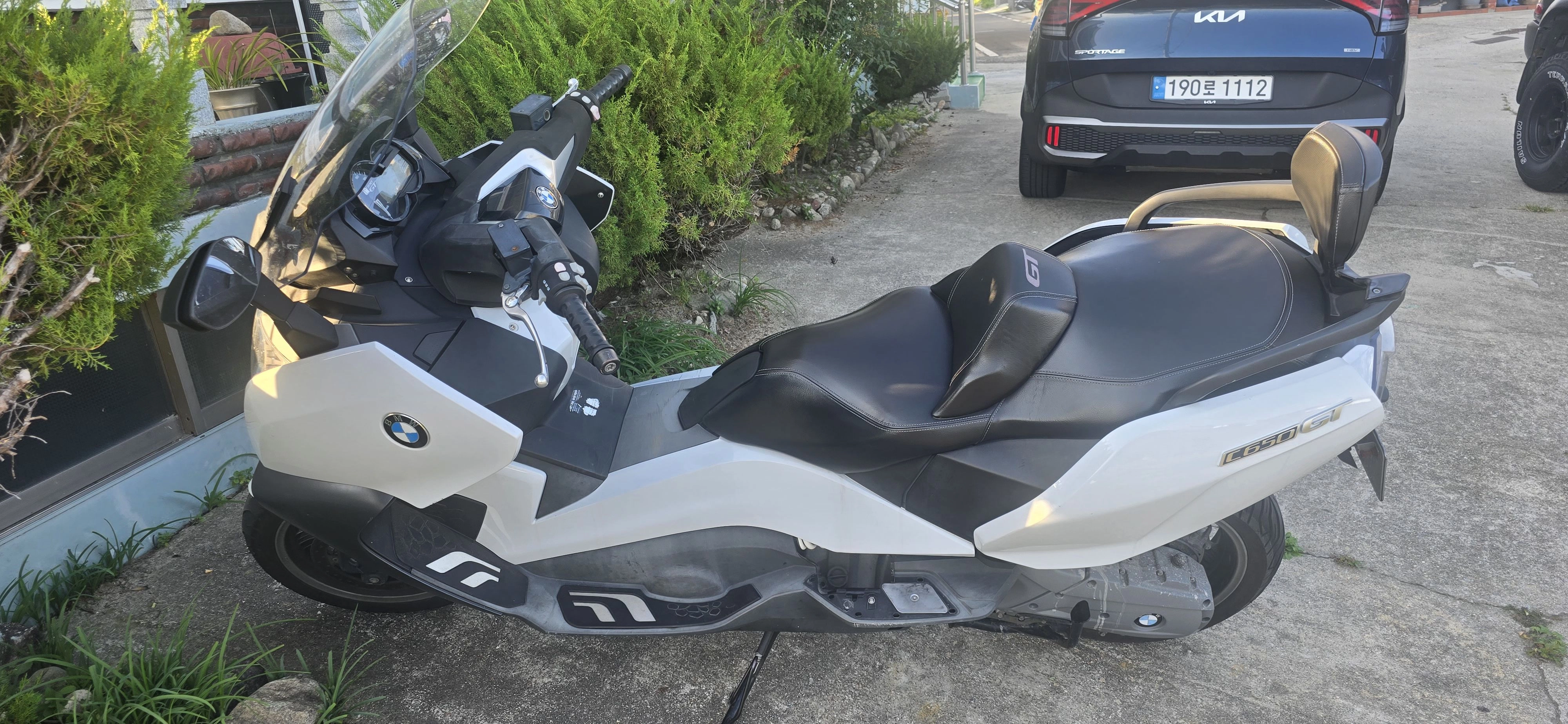 BMW C 650 GT 2017 화이트