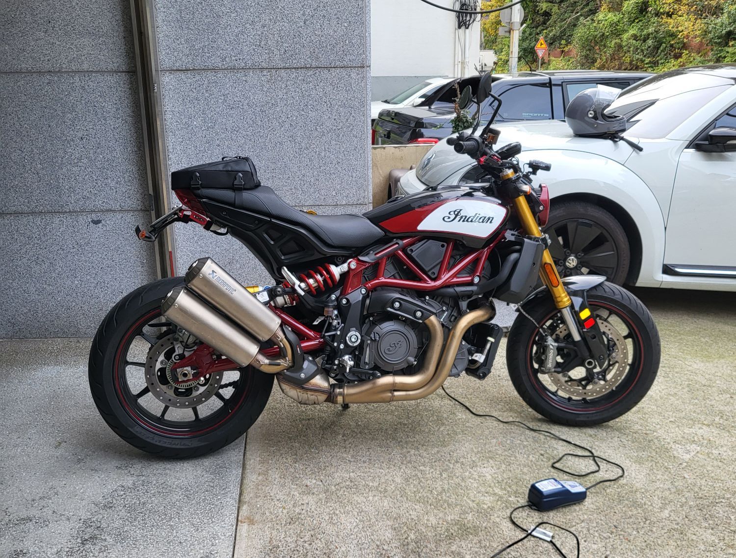 인디언모터사이클 FTR 1200 S 2019 버건디 사진 2