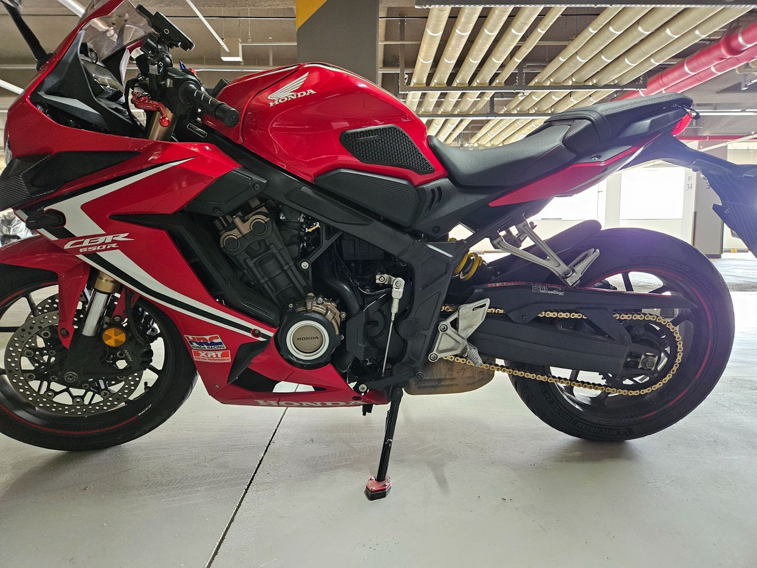 혼다 CBR 650 R 2019 레드 사진 8