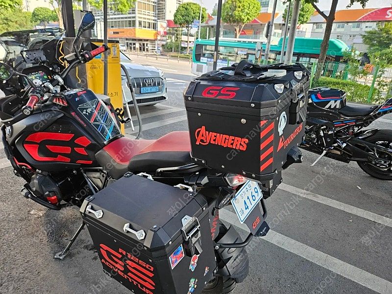 BMW R 1250 GS 어드벤처 2019 레드 사진 4
