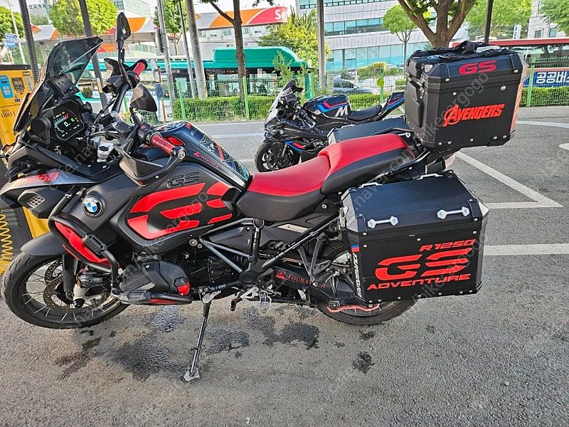 BMW R 1250 GS 어드벤처 2019 레드 사진 5