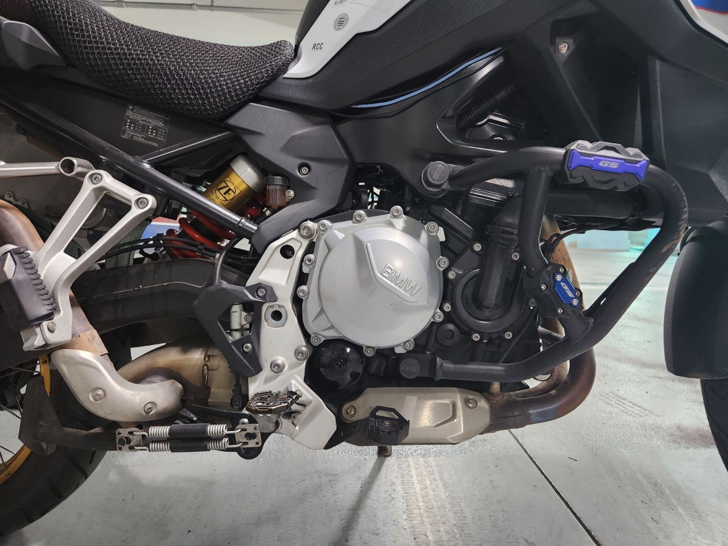 BMW F 850 GS 2019 블랙 사진 5