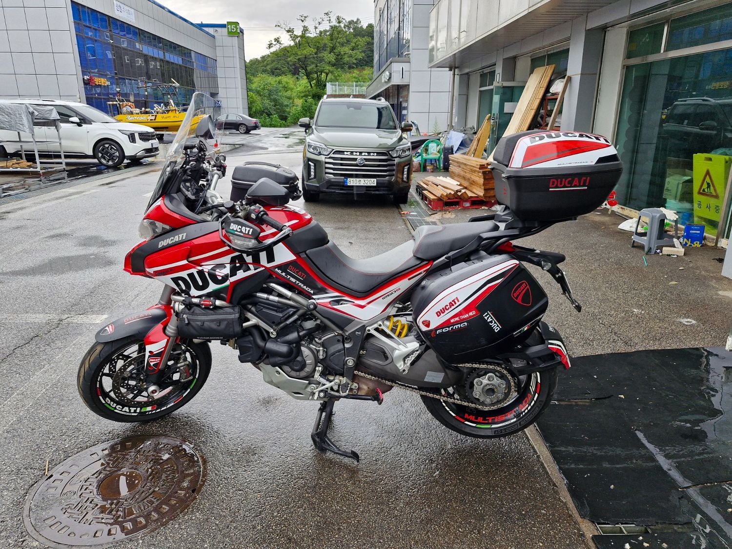 두카티 멀티스트라다 1260 S 2018 레드 사진 2