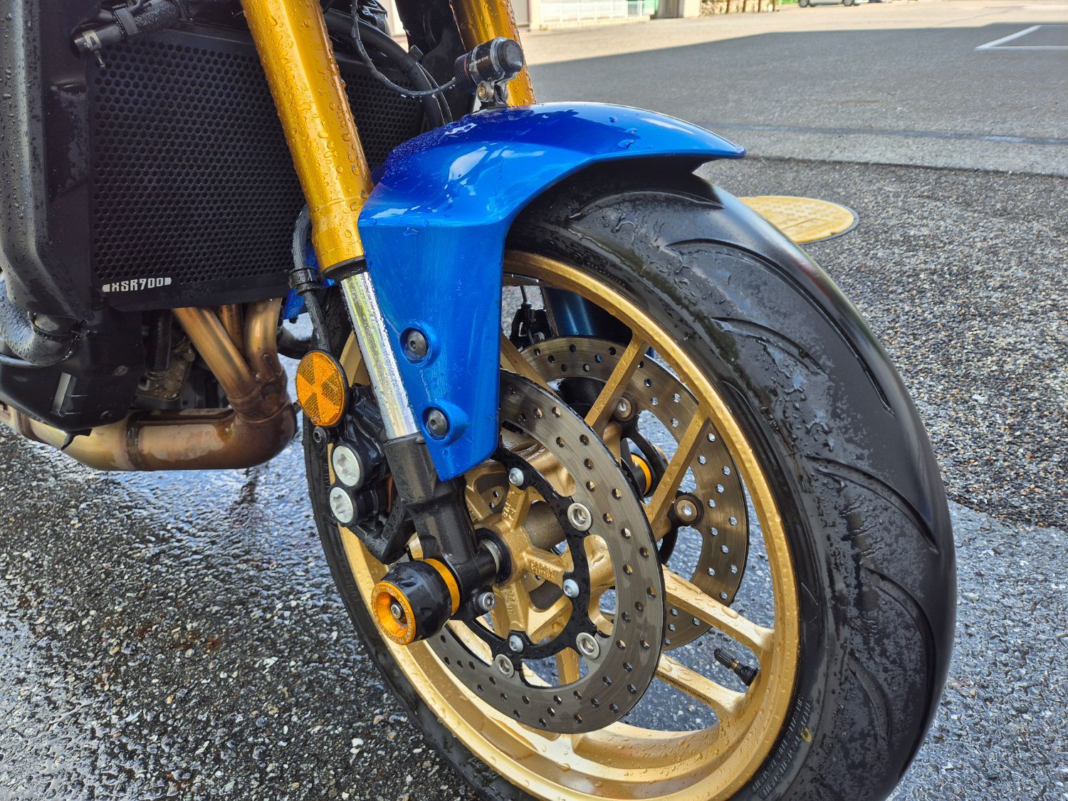 야마하 XSR 900 2022 블루 사진 5