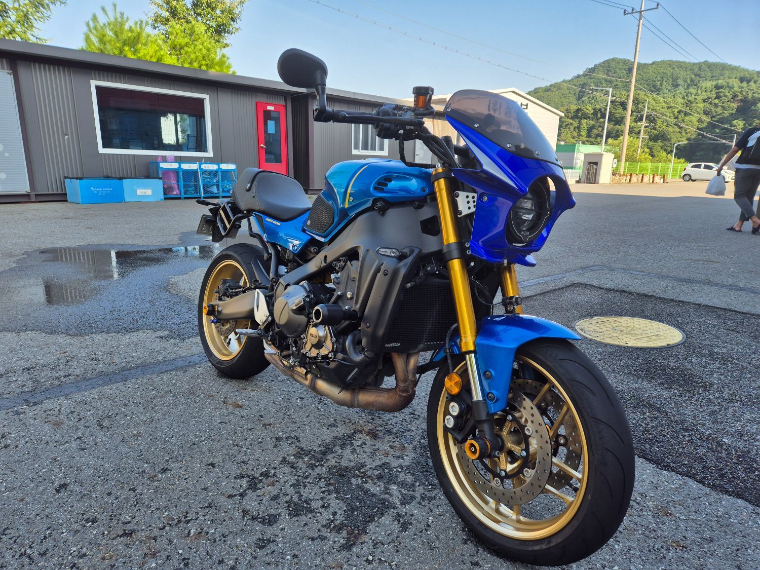 야마하 XSR 900 2022 블루 사진 8