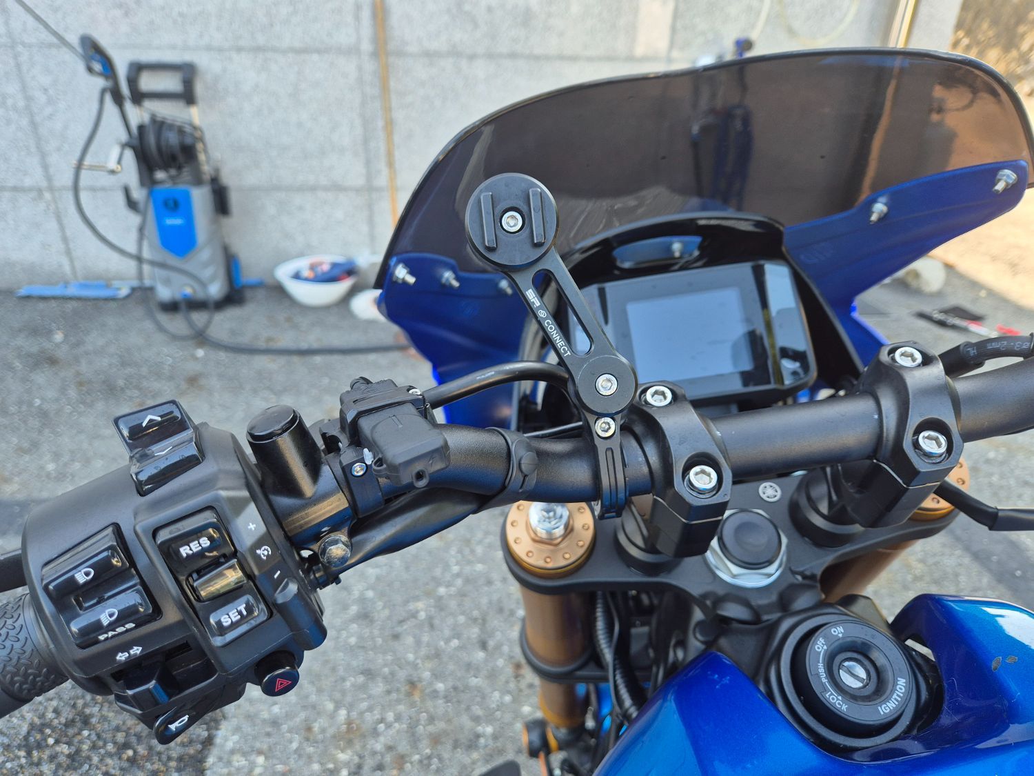 야마하 XSR 900 2022 블루 사진 6