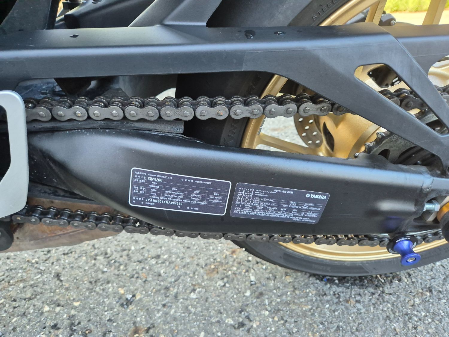 야마하 XSR 900 2022 블루 사진 8