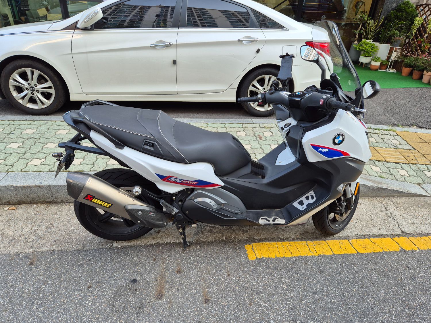 BMW C 650 스포츠 2019 실버 사진 3