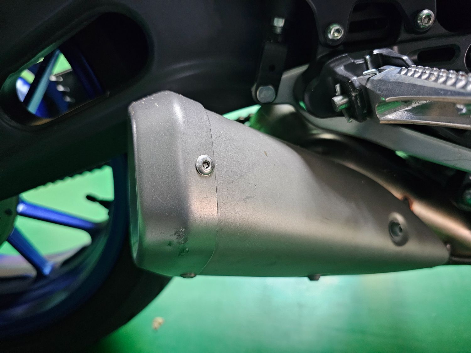 야마하 YZF R7 2022 블루 사진 3
