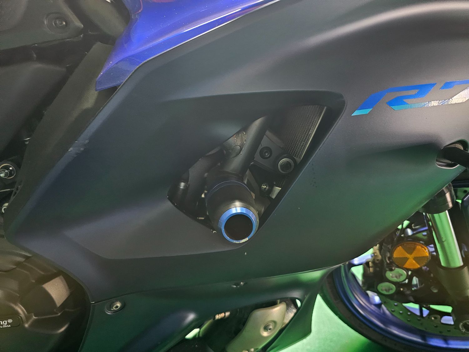야마하 YZF R7 2022 블루 사진 1