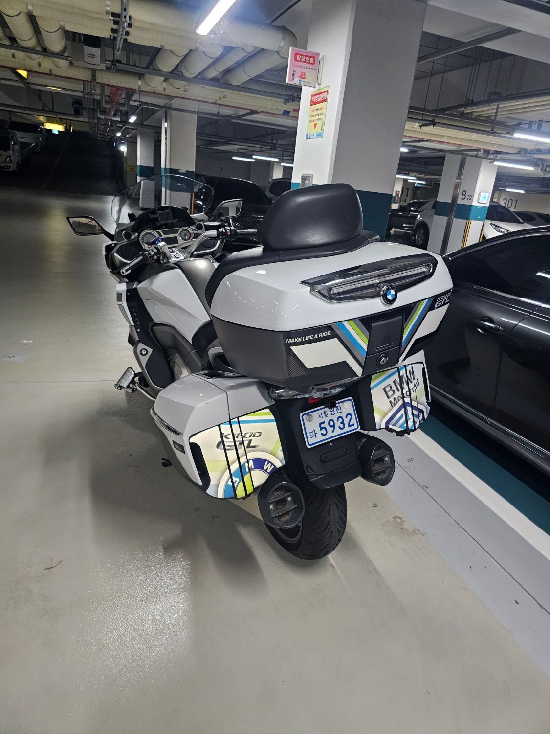 BMW K 1600 GTL 2019 화이트 사진 1