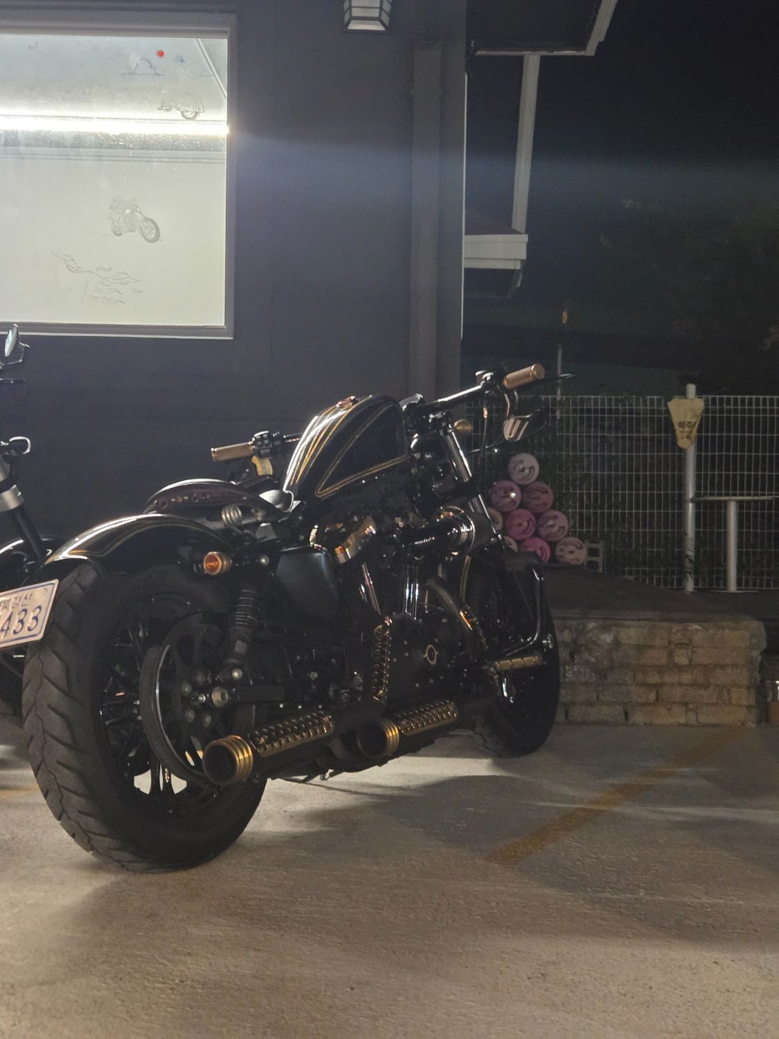 할리데이비슨 포티에잇 2020 블랙 사진 4