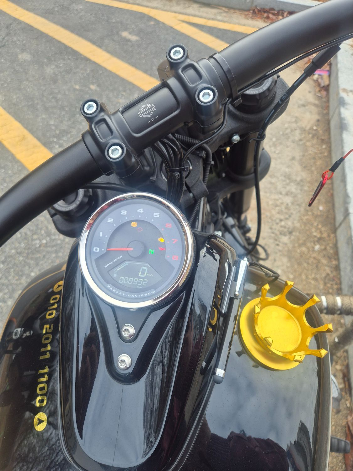 할리데이비슨 팻밥 114 2024 블랙 사진 6