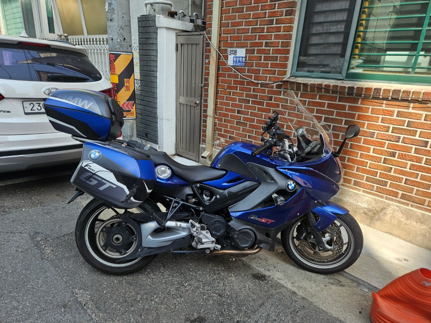 BMW F 800 GT 2015 블루 사진 1