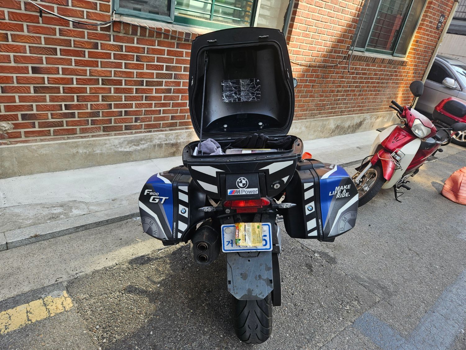 BMW F 800 GT 2015 블루 사진 2