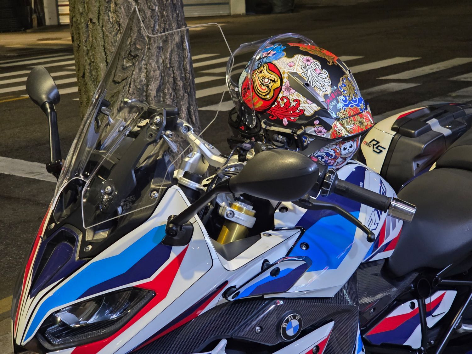 BMW R 1250 RS 2022 화이트 사진 4