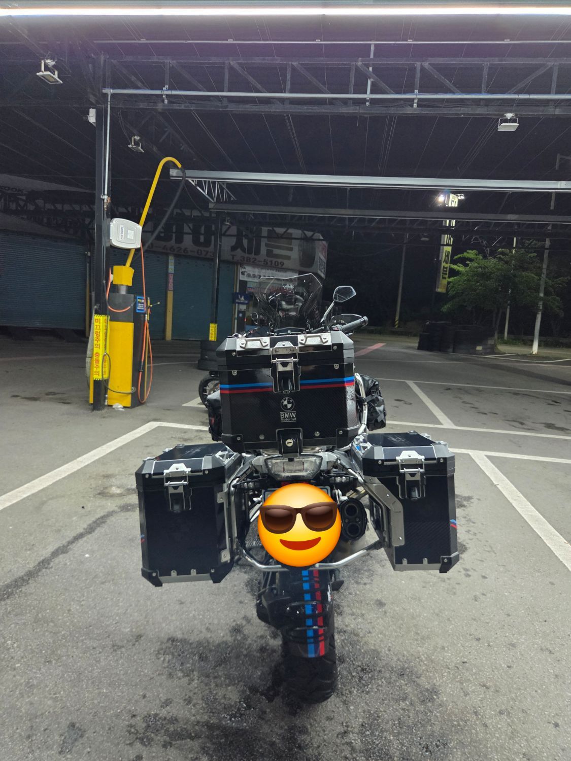 BMW R 1250 GS 어드벤처 2019 블랙 사진 4