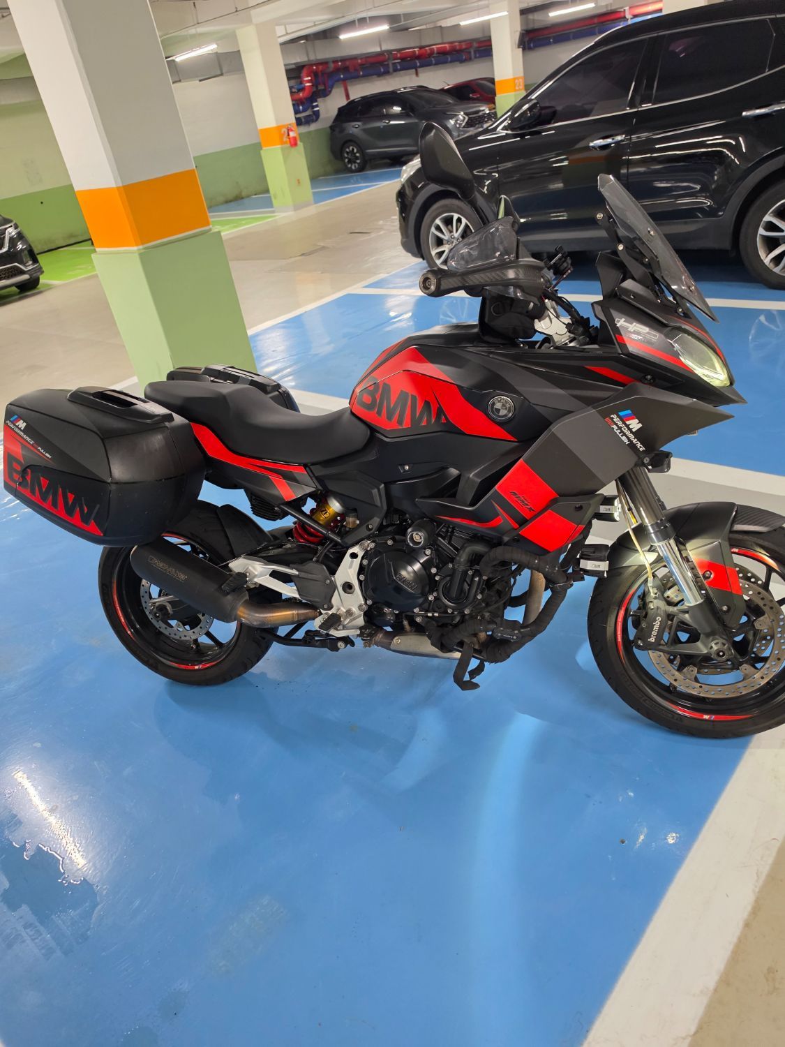 BMW F 900 XR 2022 블루 사진 3