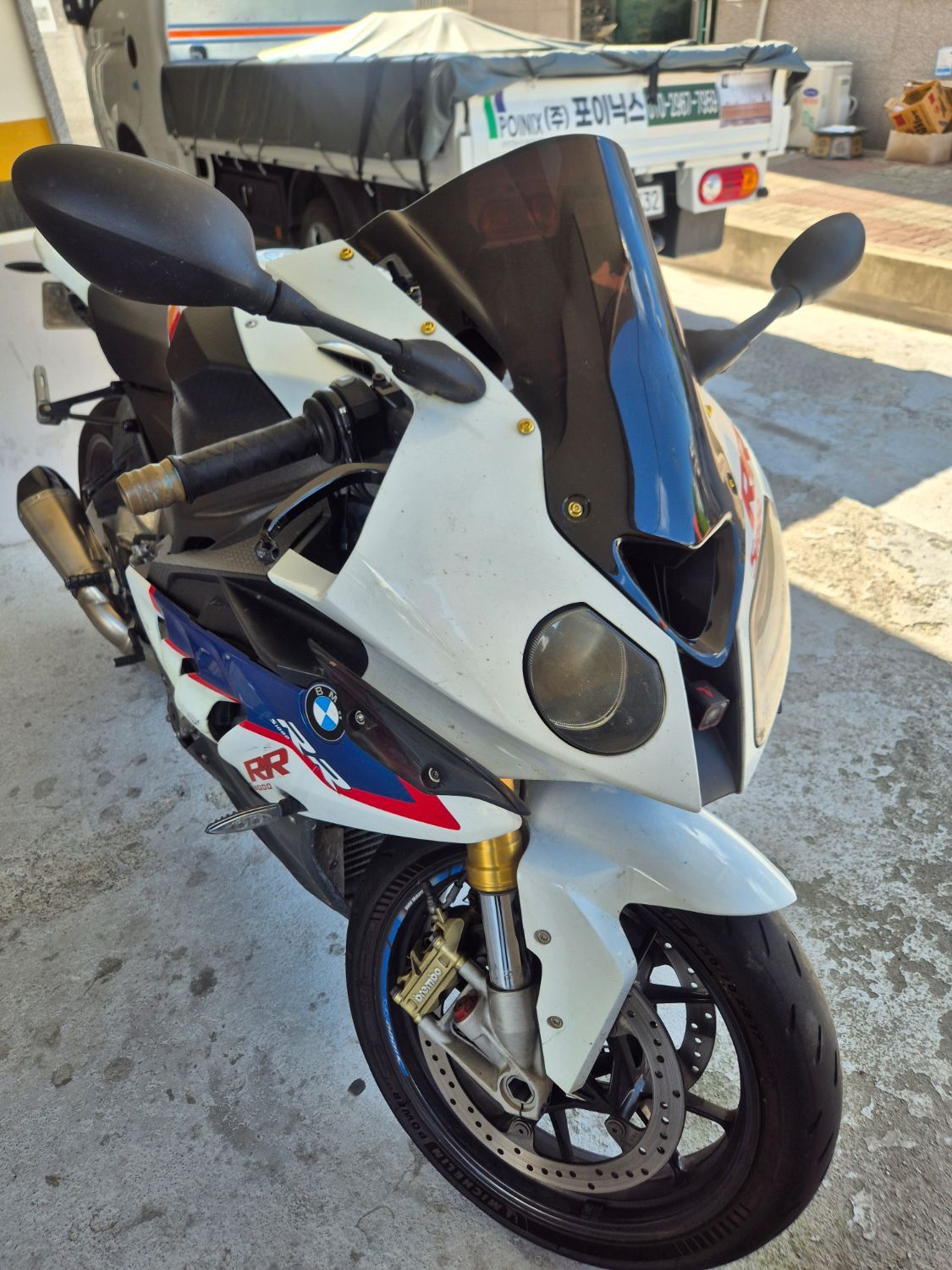 BMW S 1000 RR 2014 화이트 사진 4
