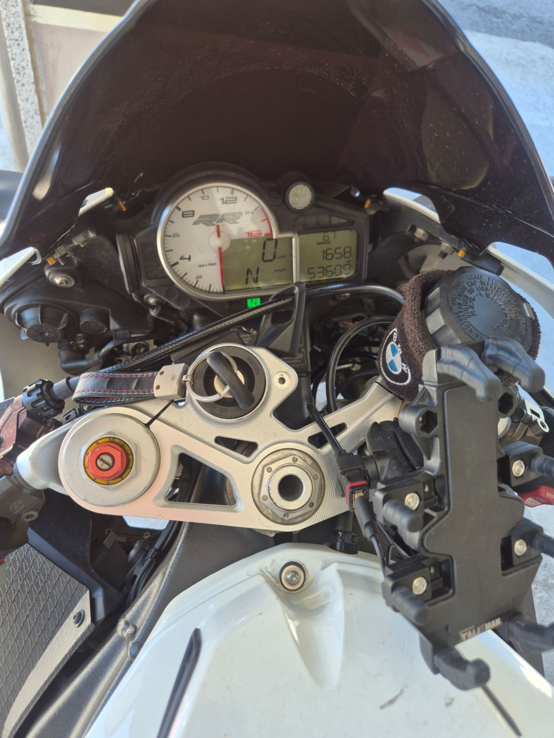 BMW S 1000 RR 2014 화이트 사진 8