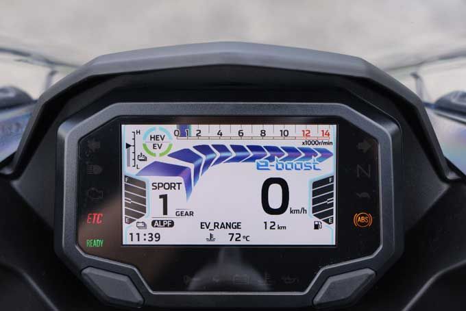 【カワサキ ニンジャ7ハイブリッド 試乗記】バイクの未来を示す!?　ストロングハイブリッドを搭載したスポーツモデル 16画像