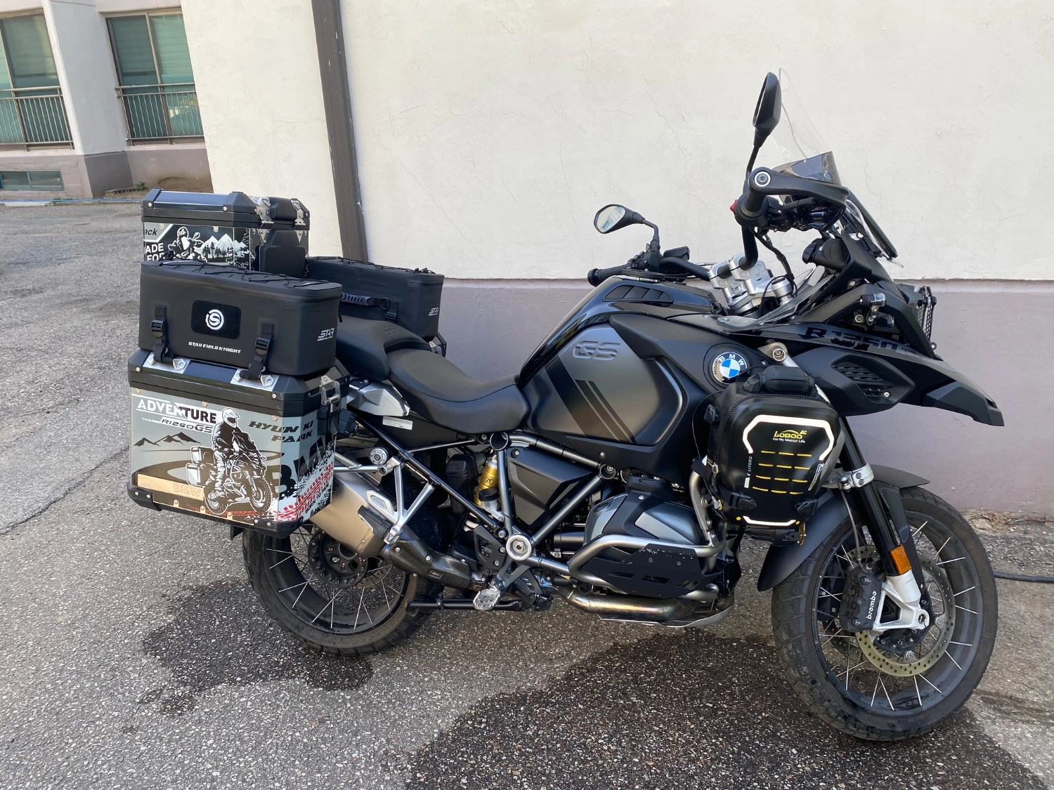 BMW R 1250 GS 어드벤처 2023 블랙 사진 7