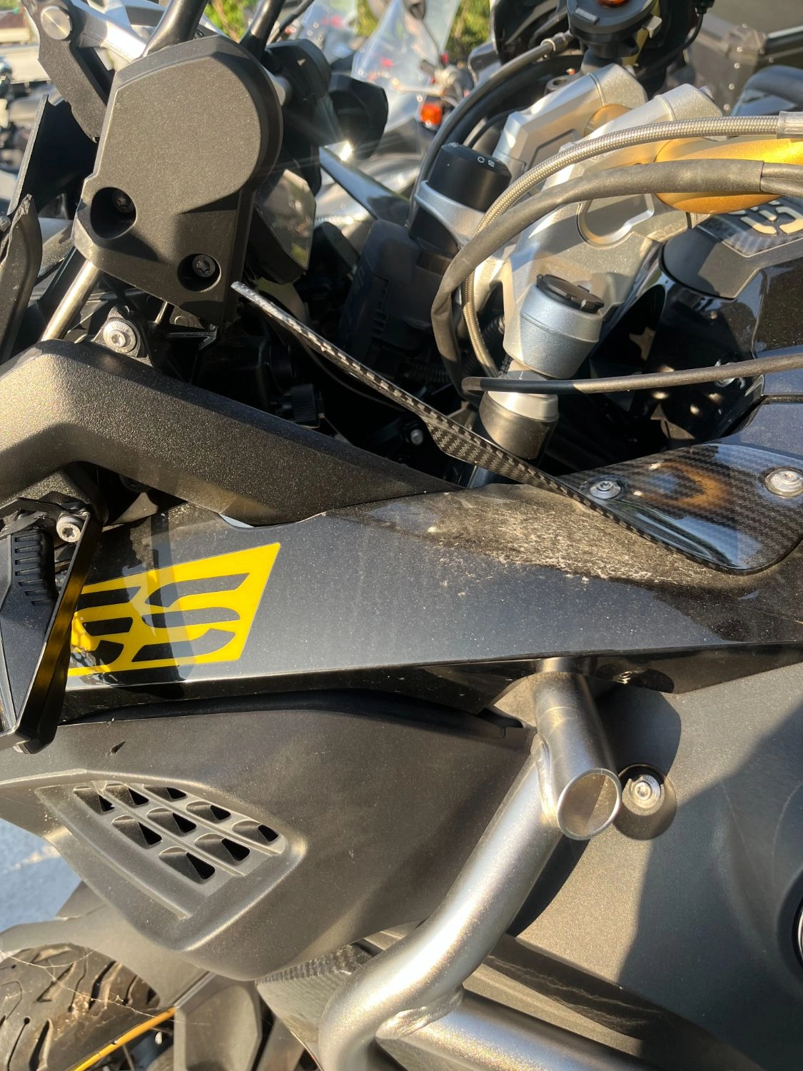 BMW R 1250 GS 어드벤처 2022 2022 블랙 사진 7