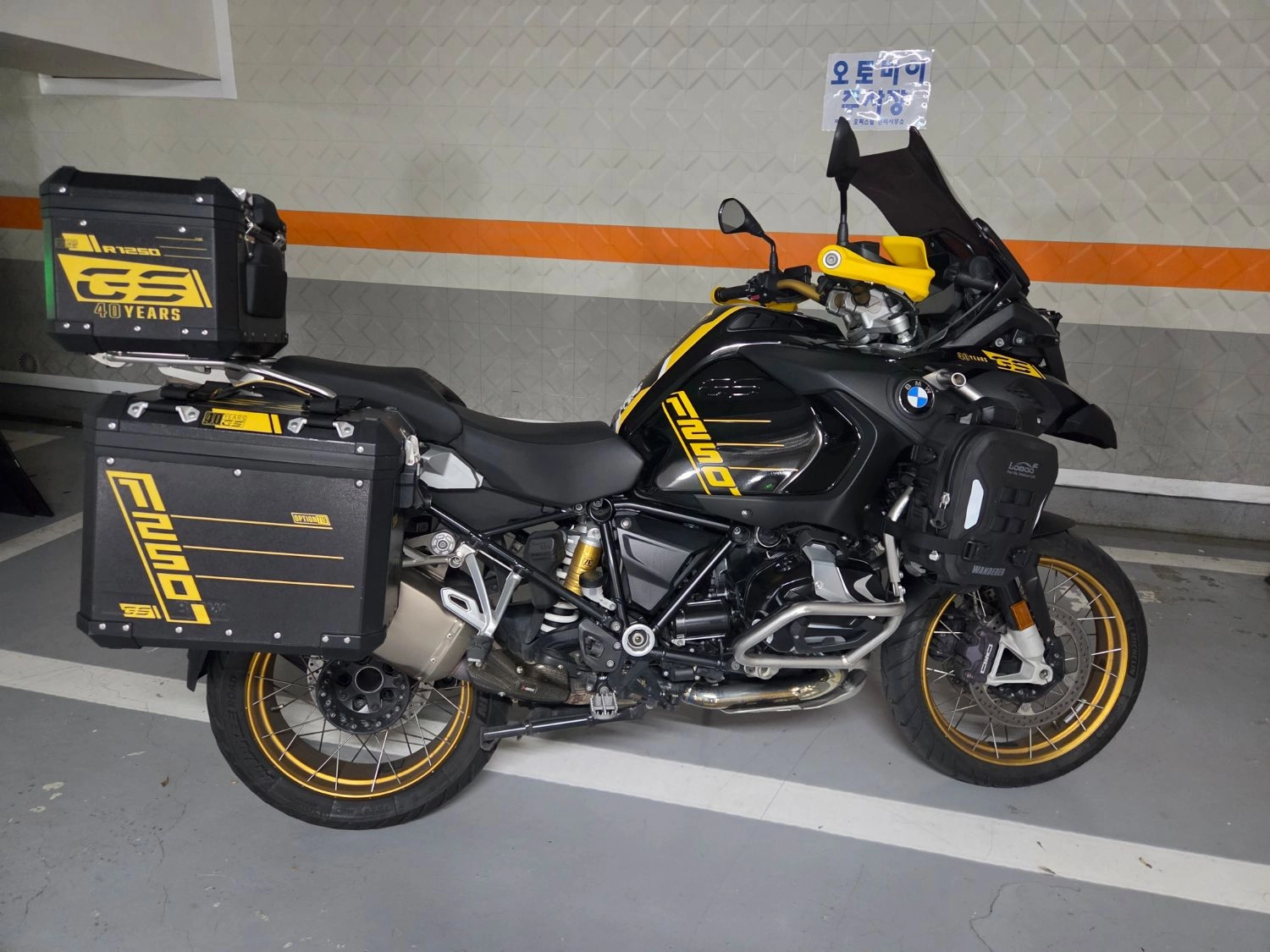 BMW R 1250 GS 어드벤처 2021 블랙 사진 1