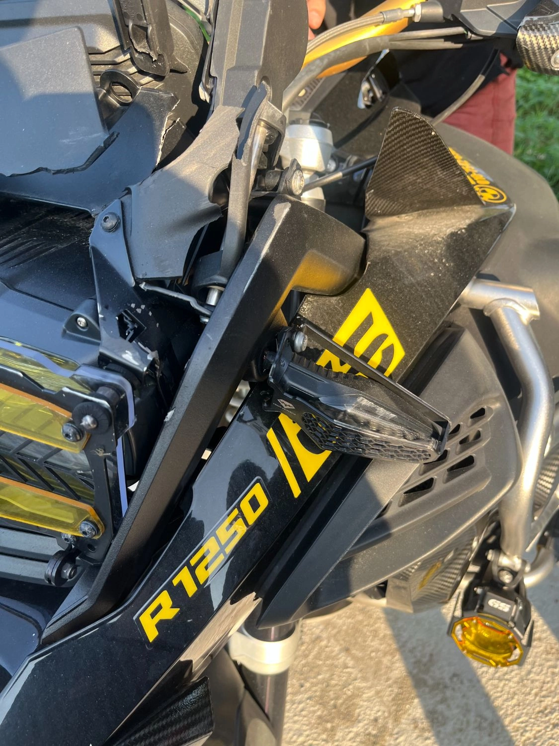 BMW R 1250 GS 어드벤처 2022 2022 블랙 사진 1
